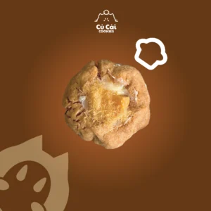 Chà bông trứng muối phô mai