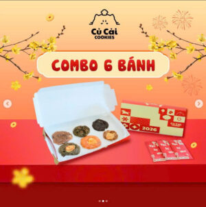 Combo 6 bánh